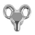 Titanium Rams Head for Internal Thread shafts in 1.2mm