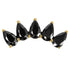Titanium Claw Set Jewelled Diadem for Internal Thread shafts in 1.2mm