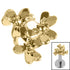 Steel Posy of Flowers for Internal Thread shafts in 1.2mm