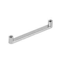 Titanium Internally Threaded Flat Surface Bar Base