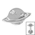 Titanium Internal Rings of Saturn Top