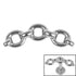 Titanium Internal Solid Cable Chain Top