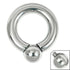 Titanium BCR with Screw-in Ball