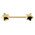 Steel Stars Nipple Bar