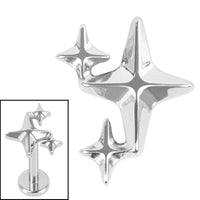 Titanium Internal Three Kings Star Top