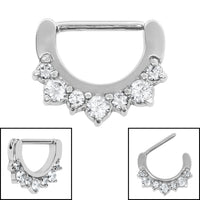 Steel Jewelled Mia Nipple Clicker