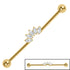 Titanium Internal Jewelled Marquise Sunrise Industrial