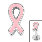 Titanium Internal Awareness Ribbon