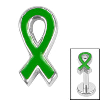 Titanium Internal Awareness Ribbon