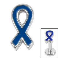 Titanium Internal Awareness Ribbon