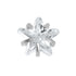 Titanium Threadless (Bend fit) Claw Set CZ Jewelled Star