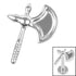 Titanium Internal Battle Axe Top