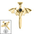 Titanium Internal Jewelled Bat Wing Dagger
