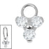 Titanium Charm - Jewelled Trinity
