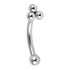Titanium Internal Asia Trinity Micro Curve Bar