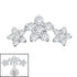 Titanium Internal Alice Flower Trio Top