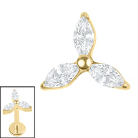 Titanium Internal Jewelled Windmill Top