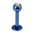 Titanium Jewelled Labrets 1.2mm