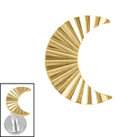 Titanium Internal Luminance Crescent Moon
