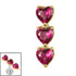 Titanium Internal 3 of Hearts