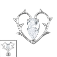Titanium Internal Briar Heart