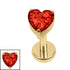 Titanium Internally Threaded Labrets 1.2mm - Titanium True Love