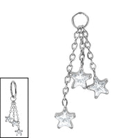 Titanium Charm - Trilogy Jewelled Star
