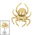 Titanium Internal Wolf Spider
