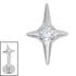 Titanium Internal Jewelled Guiding Star