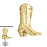 Titanium Internal Cowboy Boot