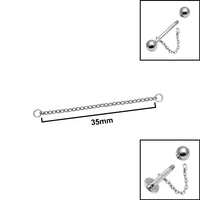 Titanium Piercing Connector Chains