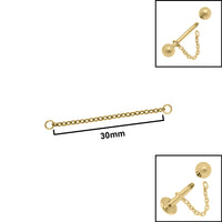 Titanium Piercing Connector Chains
