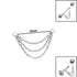Titanium Piercing Triple Connector Chains