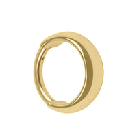 Titanium Reflection Hinged Clicker Ring