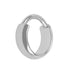 Titanium Reflection Hinged Clicker Ring
