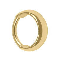 Titanium Reflection Hinged Clicker Ring