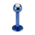 Titanium Jewelled Labrets 1.2mm