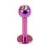 Titanium Jewelled Labrets 1.2mm