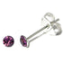 Silver Crystal Studs ST1 - ST2 - ST3 - ST8 - ST9