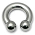 Steel Circular Barbell (CBB) 6mm 8mm 10mm Large Gauge