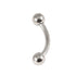 Titanium Micro Curved Barbell 1.2mm
