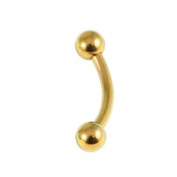 Titanium Micro Curved Barbell 1.2mm