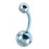 Titanium Belly Bar 1.6mm with 8-5 balls