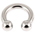 Steel Circular Barbell (CBB) Large Gauge 2mm to 5mm