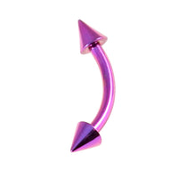 Titanium Coned Micro Curved Barbell 1.2mm