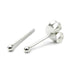 Silver Studs with Silver Ball ST4-ST5-ST6-ST7-ST20-ST21-ST27-ST28