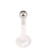 Bioflex Push-fit Labret with Steel Ball