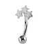 Steel Triple Star Micro Curved Bar 1.2mm