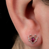 Titanium Internal Briar Heart Top