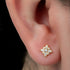 Titanium Internally Threaded Labrets 1.2mm - Claw Set Jewelled Altair Star